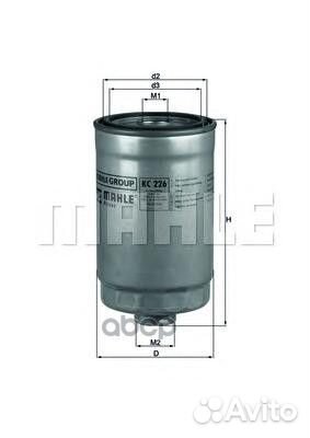 Фильтр топливный KC226 Mahle/Knecht