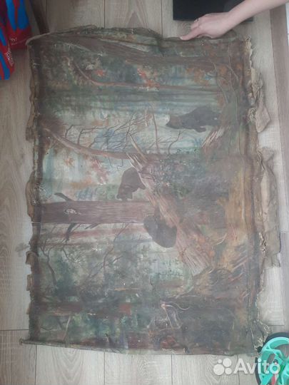 Картина маслом старая