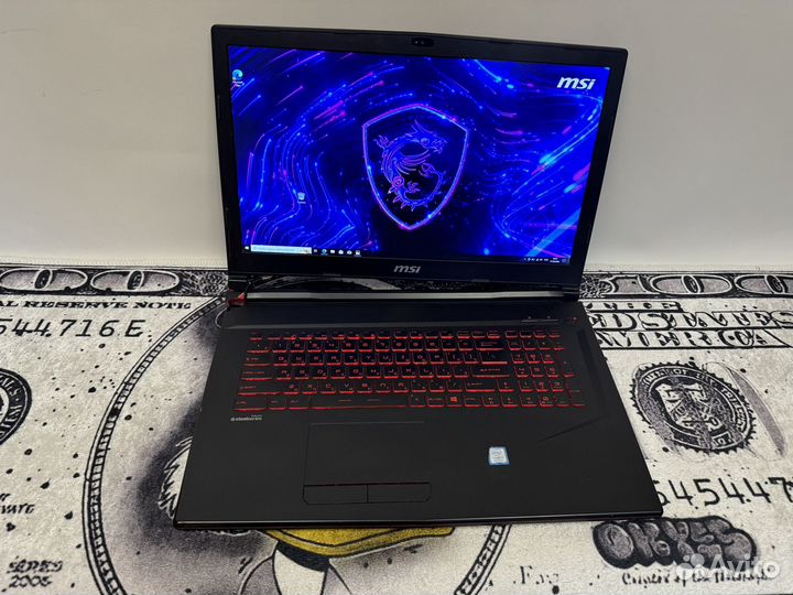 Игровой ноутбук Msi 17 3