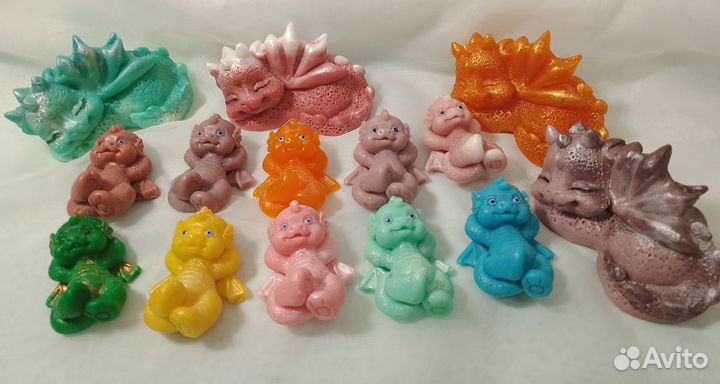 Мыло ручной работы. Дракон