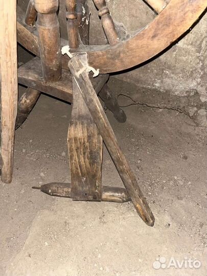 Прялка деревянная старинная