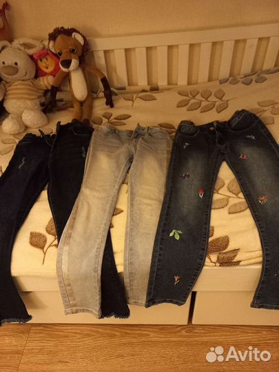 Одежда для девочки пакетом на рост 122