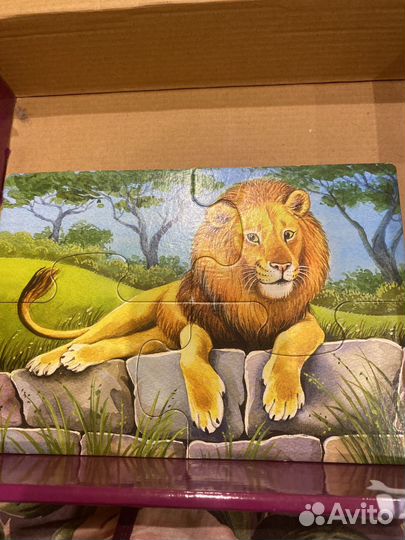 Развивающий пазл с крупными деталями