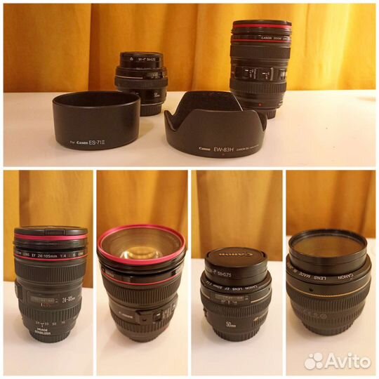 Фототехника Canon 7d, Canon 24-105 и 50 1:1.4L