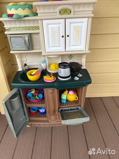 Кухня детская уличная выс 1 м,длина 60 см