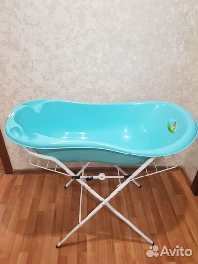 Детская ванна с подставкой