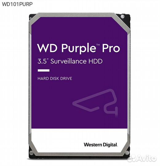 Диск HDD WD Purple Pro SATA III (6Gb/s) 3.5