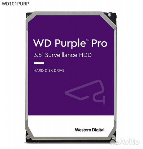 Диск HDD WD Purple Pro SATA III (6Gb/s) 3.5