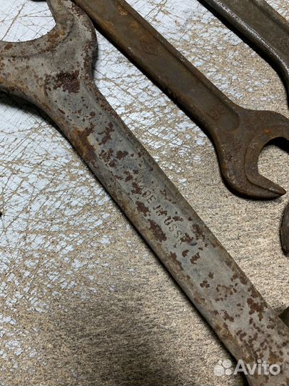 Рожковые ключи большие