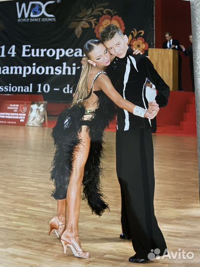 Платье для бальных танцев латина ю1-2