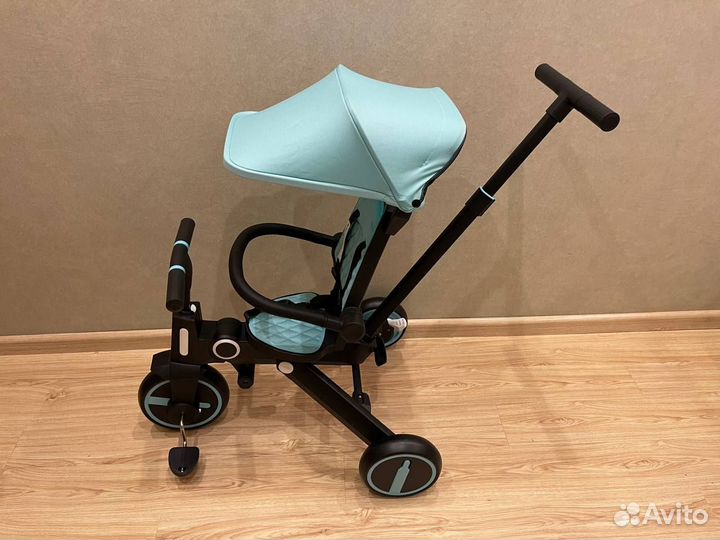 Трехколесный велосипед Bebelux с ручкой 7 в 1