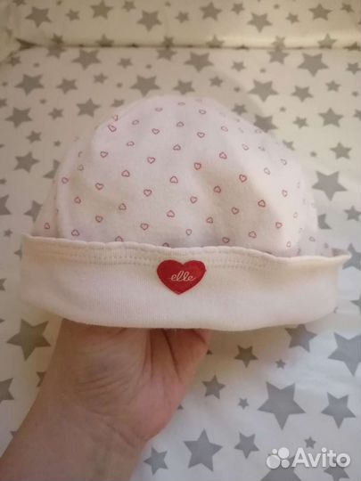 Шапка для новорождённых Elle