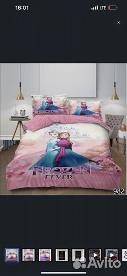 Детское постельное белье новое