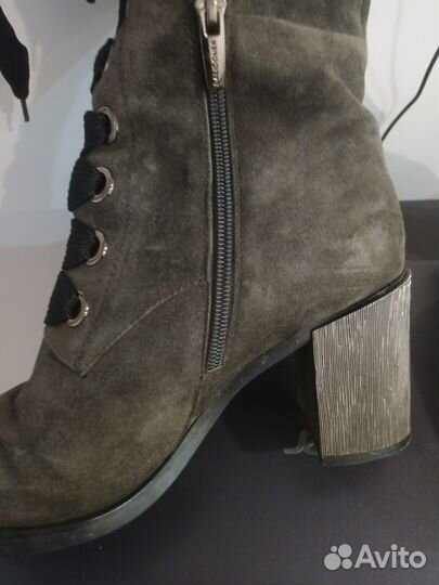 Сапоги женские 39 balidoner натур.замша