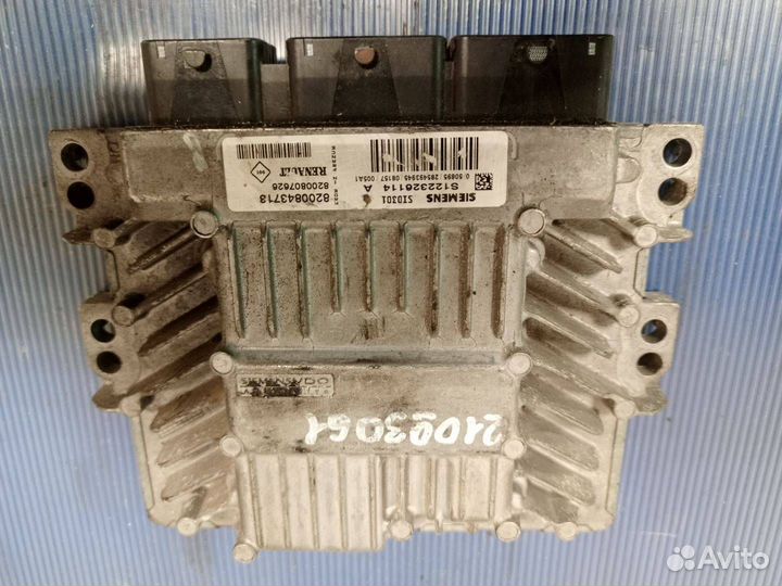Блок управления двигателем Renault Scenic 2