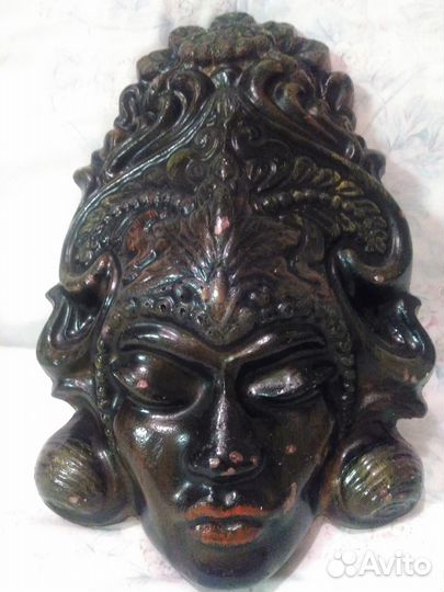 Настенная маска индийского бога Шива