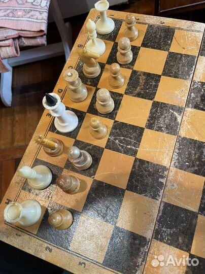 Шахматы деревянные большие СССР