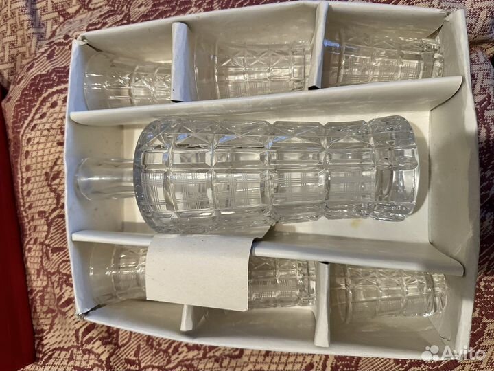 Гусь хрустальный набор для водки вина