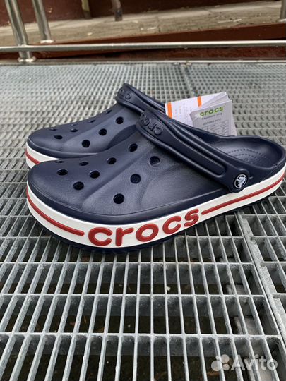 Оригинальные Crocs новые синие 41-46