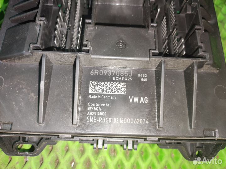 Блок комфорта (BCM) Volkswagen Polo 5 седан cwva