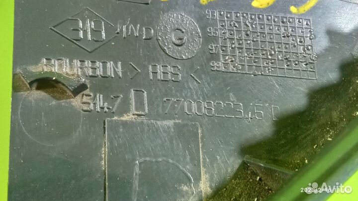 Крышка зеркала правого для Renault Laguna 1