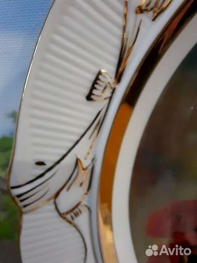 Блюдо настенное 280 Петр Фарфор Вербилок