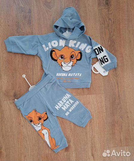 Костюм Lion King 62-80 (красный, голубой, бежевый)
