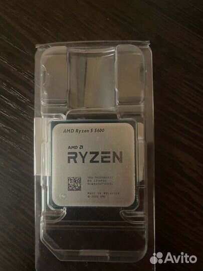 Процессор ryzen 5 5600 новый