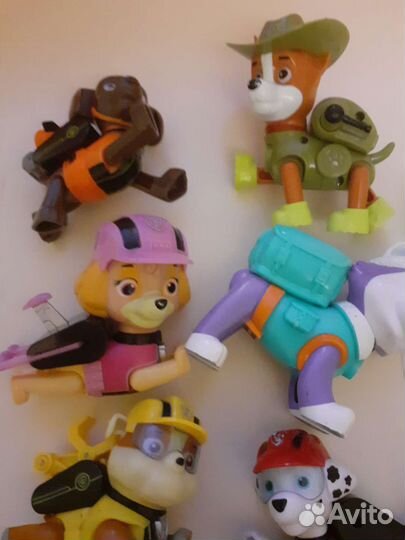 Игрушки щенячий патруль