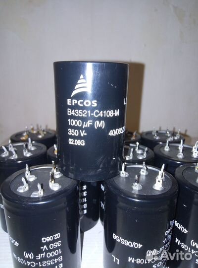 Epcos 350В 1000мкф электролиты