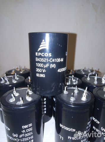 Epcos 350В 1000мкф электролиты
