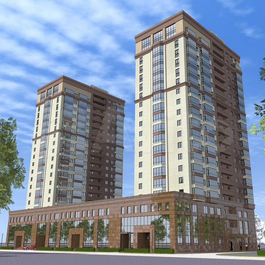 Офис, 25.4 м², на первой линии в Ленинском районе