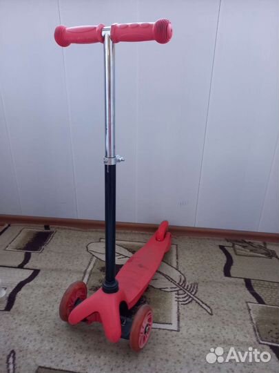 Самокат детский трехколесный бу