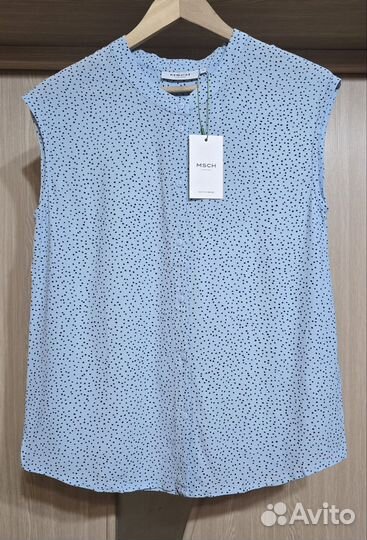 Блузка топ Moss Copenhagen 42 44 вискоза Дания