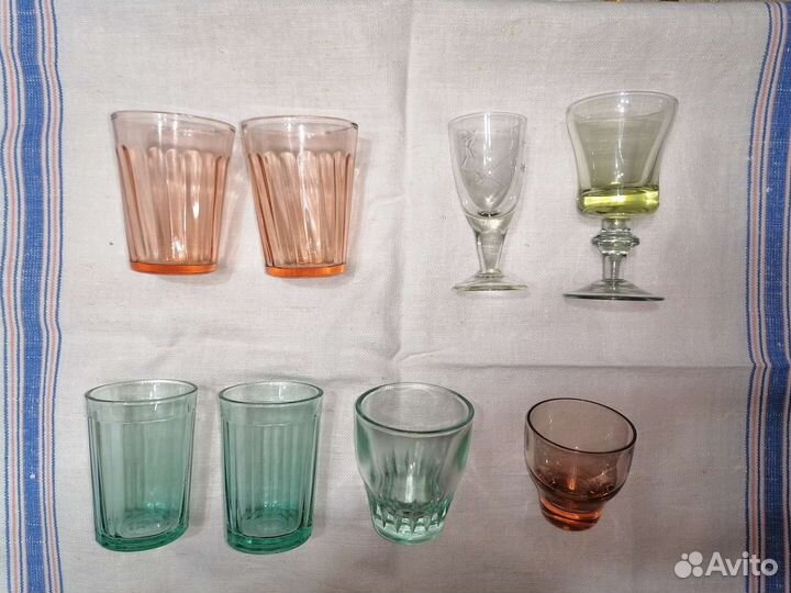 Кружка пивная, резное стекло СССР