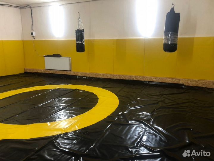 Борцовский ковер с завода