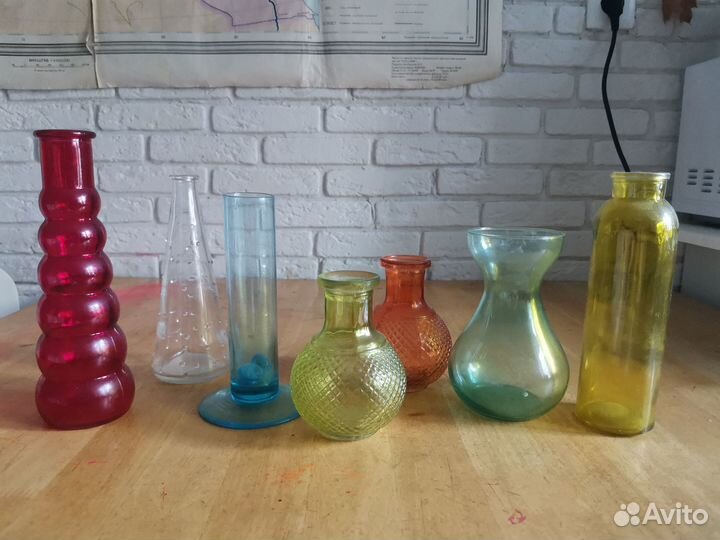 Вазочки стеклянные