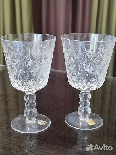 Хрустальные фужеры,рюмки,стаканы