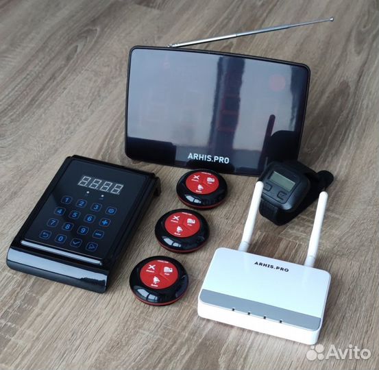 Кнопка вызова медперсонала, персонала, врача, часы