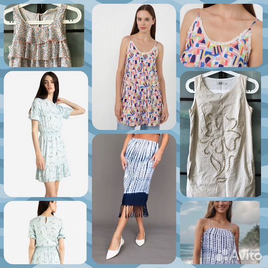 Платья, топы H&M, Zara, burvin, р. 40-42