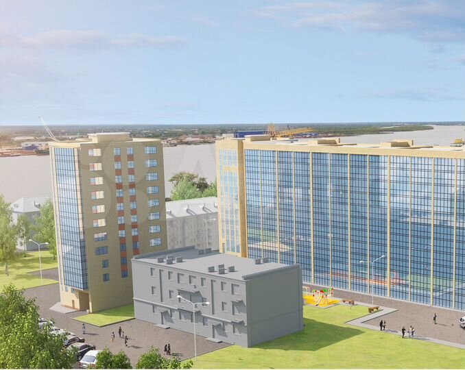 2-к. квартира, 82,4 м², 1/12 эт.