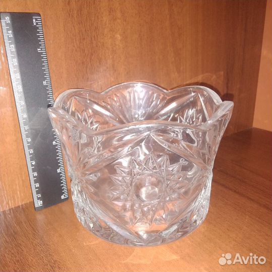 Ваза хрусталь