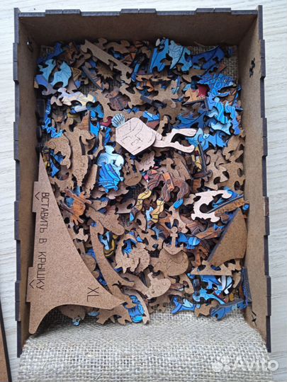 Деревянные пазлы Woody puzzles