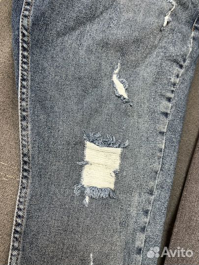 Джинсы зауженные zara