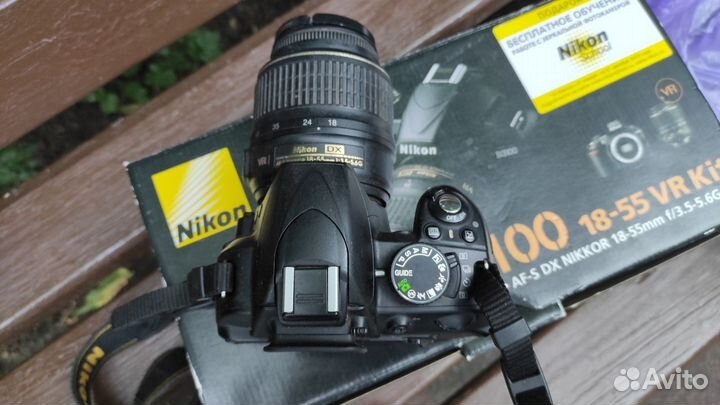 Зеркальный фотоаппарат nikon d3100