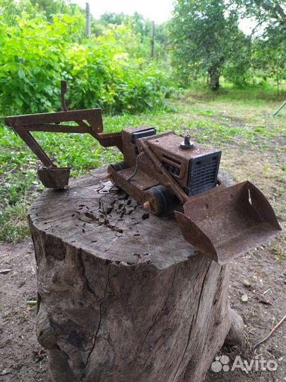 Старый Советский Экскаватор