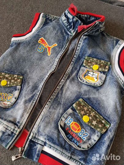 Жилетка для мальчика