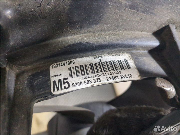 Вентилятор радиатора Nissan Note E11, 2012