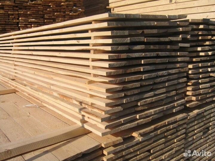 Доска хвоя сухая строганная категории В