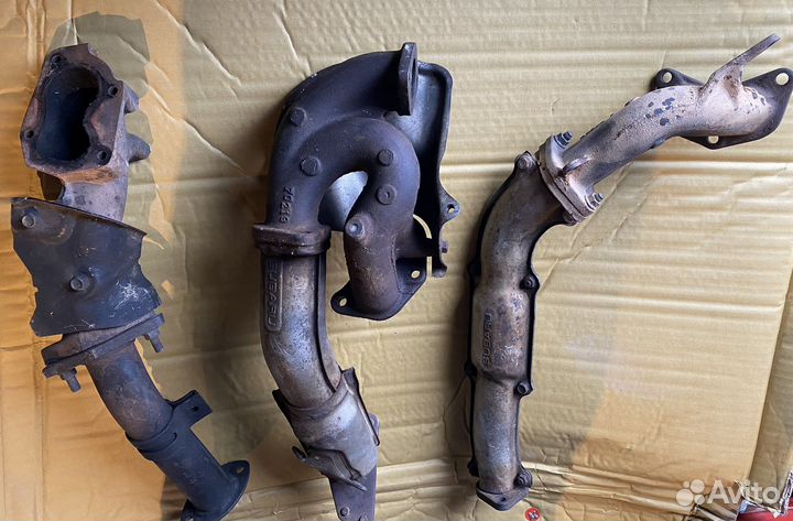 Труба приемная глушителя Subaru Forester